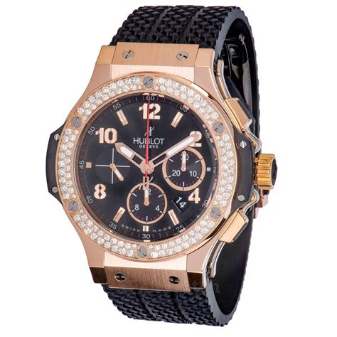 hublot big bang gold diamonds 44mm|hublot big bang edition price.